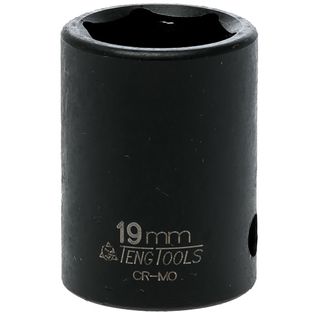 1/2in Dr. Impact Socket 19mm ANSI -Teng