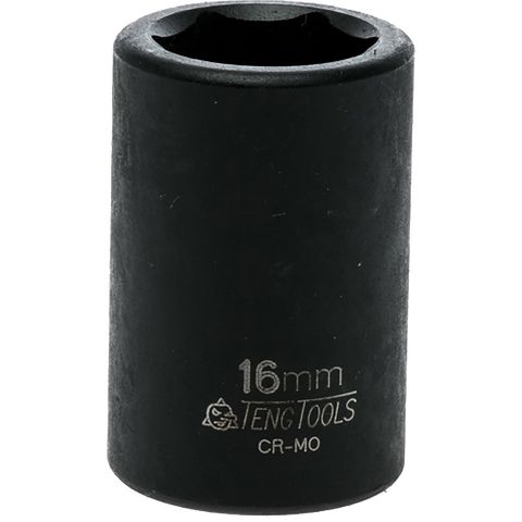 1/2in Dr. Impact Socket 16mm ANSI -Teng