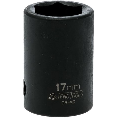 1/2in Dr. Impact Socket 17mm ANSI -Teng