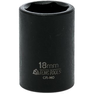 1/2in Dr. Impact Socket 18mm ANSI -Teng