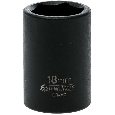 1/2in Dr. Impact Socket 18mm ANSI -Teng