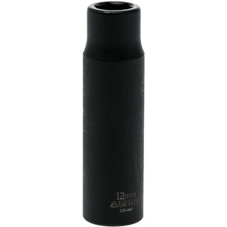 1/2in Dr. Deep Impact Socket 12mm ANSI -Teng