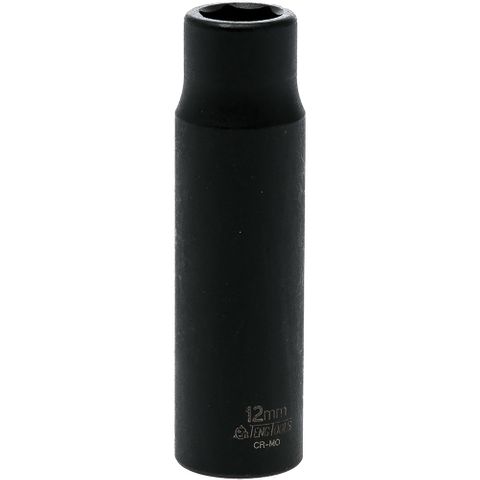 1/2in Dr. Deep Impact Socket 12mm ANSI -Teng