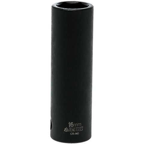 1/2in Dr. Deep Impact Socket 16mm ANSI -Teng