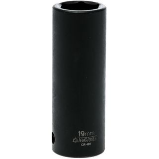 1/2in Dr. Deep Impact Socket 19mm ANSI -Teng