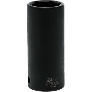 1/2in Dr. Deep Impact Socket 24mm ANSI -Teng