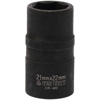 1/2in Dr. Double Ended Impact Socket 21 x 22mm -Teng