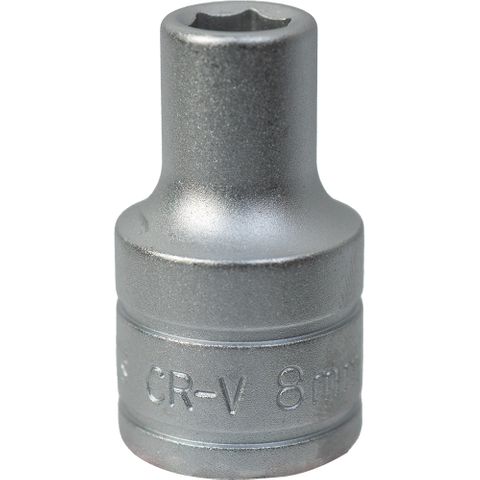 1/2in Dr. Socket 8mm 6Pnt -Teng