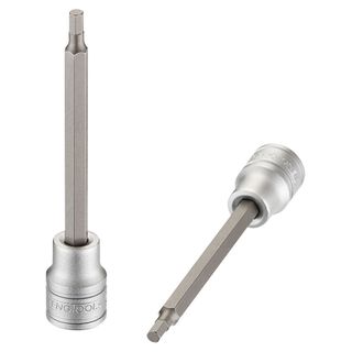 3/8in Dr. Long Hex Bit Socket 4mm -Teng