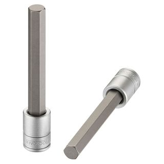 3/8in Dr. Long Hex Bit Socket 10mm -Teng