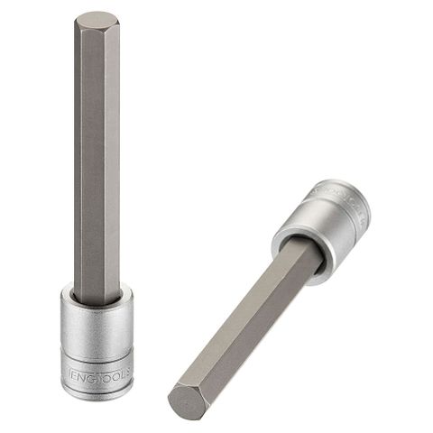 3/8in Dr. Long Hex Bit Socket 10mm -Teng