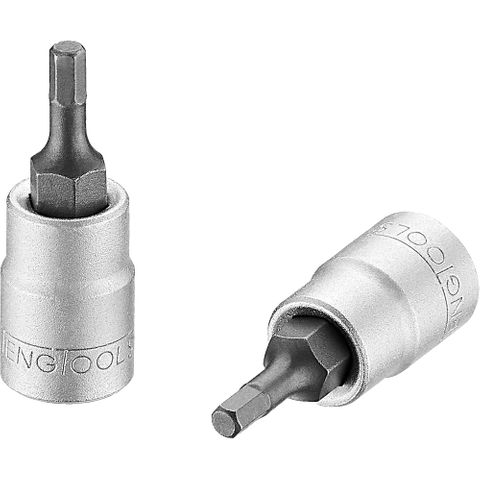 1/4in Hex Bit Socket Metric 3mm -Teng