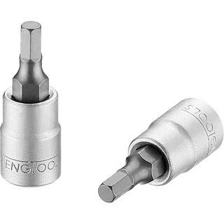 1/4in Hex Bit Socket Metric 4mm -Teng