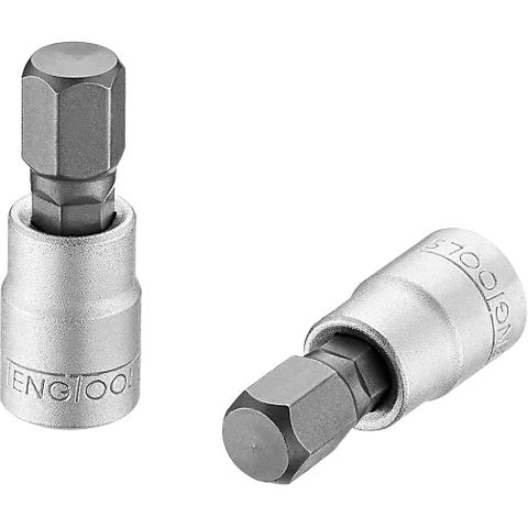 1/4in Hex Bit Socket Metric 8mm -Teng