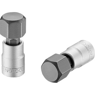 1/4in Hex Bit Socket Metric 12mm -Teng