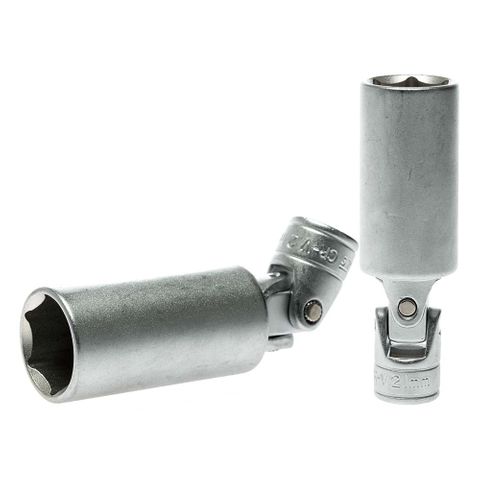 3/8in Dr. Uni-Joint Spark Plug Socket 21mm -Teng