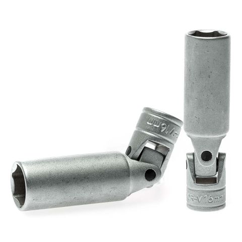 3/8in Dr. Uni-Joint Spark Plug Socket 16mm -Teng