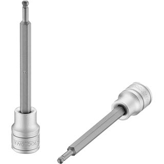 3/8in Hex Bit Socket Ball Point Metric 4mm -Teng