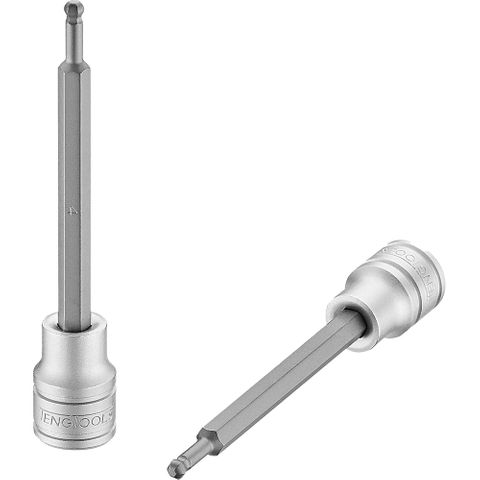 3/8in Hex Bit Socket Ball Point Metric 4mm -Teng