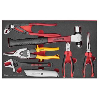 7pc Plier and Hammer Set (EVA) -Teng