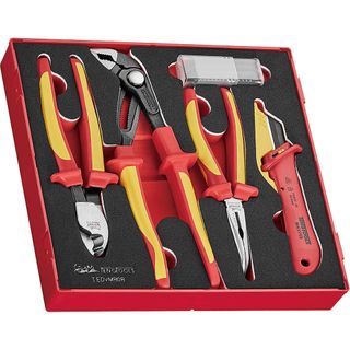 8pc Insulated Plier & Knife Set EVA2 -Teng