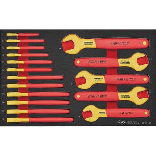 17pc Insulated Spanner Set EVA3 -Teng