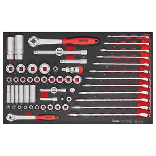 57pc Spanner And Socket Set (EVA) -Teng