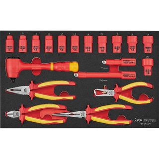 19pc Insulated Socket & Pliers Set EVA3 -Teng