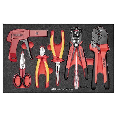 7pc Electrician Tool Set -Teng
