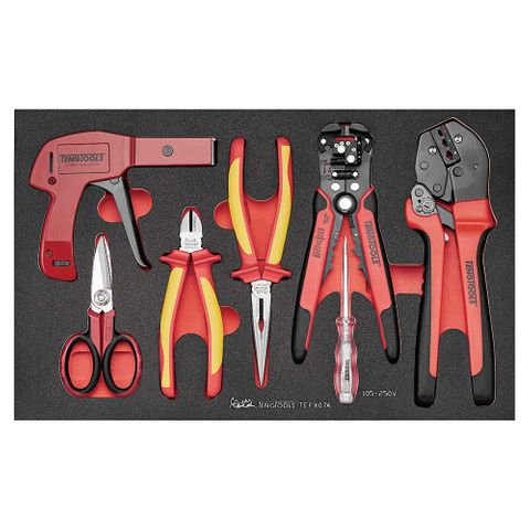 7pc Electrician Tool Set -Teng