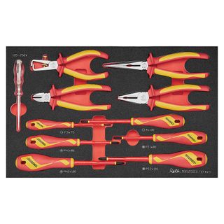 11pc Plier and Screwdriver Set Insulated -Teng