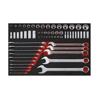 62pc AF Socket & Combination Spanner Set (EVA) -Teng