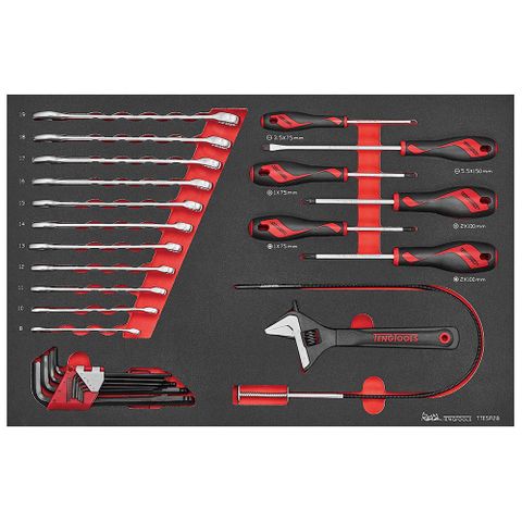 28pc Spanner & Screwdriver Set (EVA) -Teng