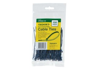 100 x 3mm Cable Tie-Metal Detectable-100pk