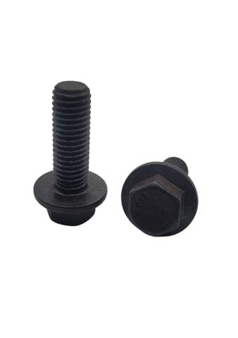 8 x 16 10.9 HT Flange Bolt Black -NS