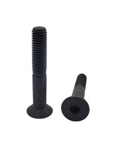 8 x 50 Countersunk Screw Black