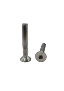 8 x 50 Countersunk Screw 316 Stainless Steel