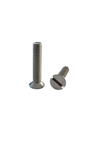 8 x 50 Countersunk Machine Screw 304 Stainless Steel Slot