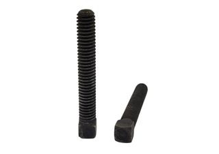 5/16 x 2 BSW Square Head Grub Screw Black