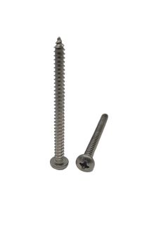 8G x 2 Panhead Self Tapping Screw 304 Stainless Steel Phillips