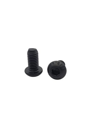 12 x 25 Button Head Screw Black