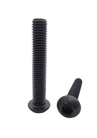 10 x 70 Button Head Screw Black