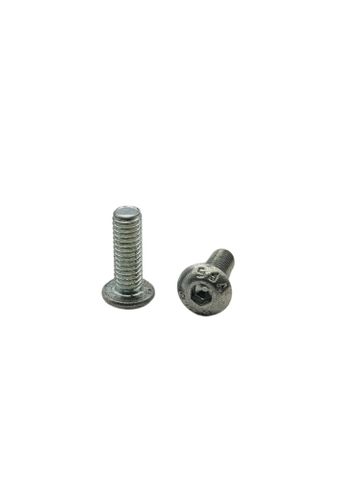 3 x 16 Button Head Screw Zinc Plated