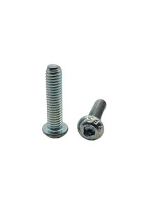 3 x 25 Button Head Screw Zinc Plated