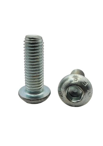 12 x 35 Button Head Screw Zinc Plated