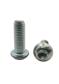 12 x 50 Button Head Screw Zinc Plated