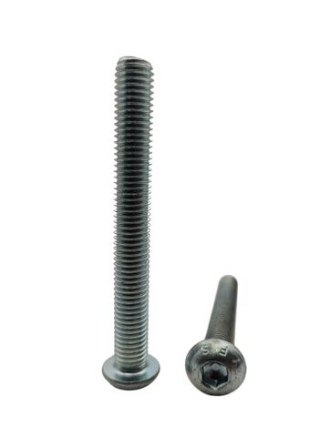 12 x 100 Button Head Screw Zinc Plated