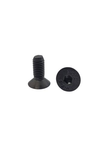 10 x 20 Countersunk Screw Black