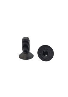 10 x 20 Countersunk Screw Black