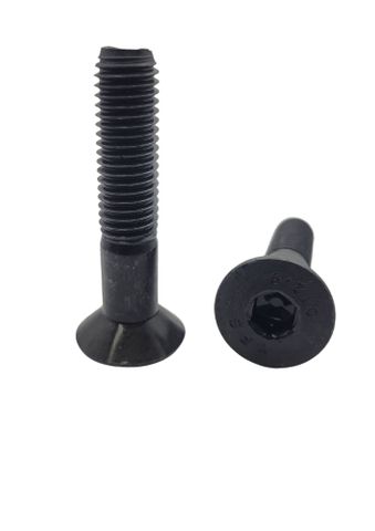 12 x 60 Countersunk Screw Black